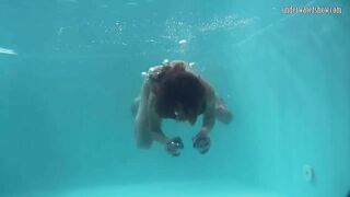 Sexy Underwater Redhead Nikita Vodorezova