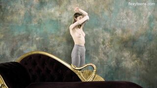 Super Hot Naked Gymnastics with Klara Lookova