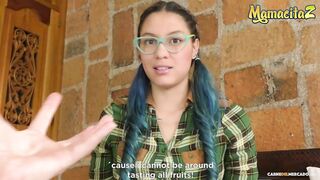 Carne Del Mercado - Sexy Latina College Girl Asked to Film a Porno