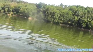 PublicAgent Bikini Girl with Big Tits Fucked at the Lake