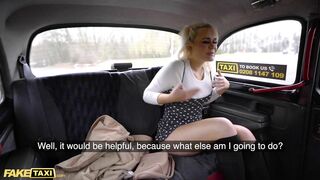 Fake Taxi Blonde Brit Gina Varney Fucked by Euro Cabbie