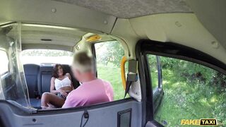 Fake Taxi Sexy Brunette Princess Jas and her big tits fucked under the sun