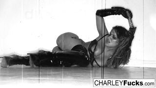 Charley Chase is just begging to be whipped