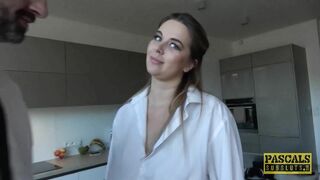 PASCALSSUBSLUTS - BDSM facial Nikky Dream after anal fucking