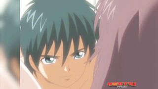 Hentai Pros - Takashi Fucks his Sister in Law's Miwa Asshole & his GF Misa Decides to Join them