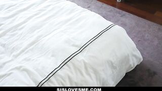 SisLovesme - Grounded Step-Sis Fucked after Sneaking out